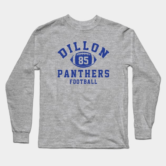 Dillon Panthers Football - #85 - Landry Clarke Long Sleeve T-Shirt by BodinStreet